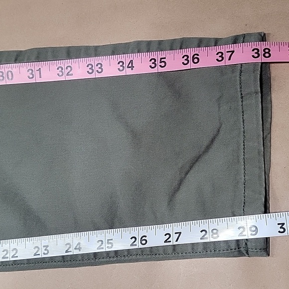 Khakis By Gap Size 4 "Broken In Straight" Deep Olive Green Pants, Exc. Used Cond - Picture 11 of 12